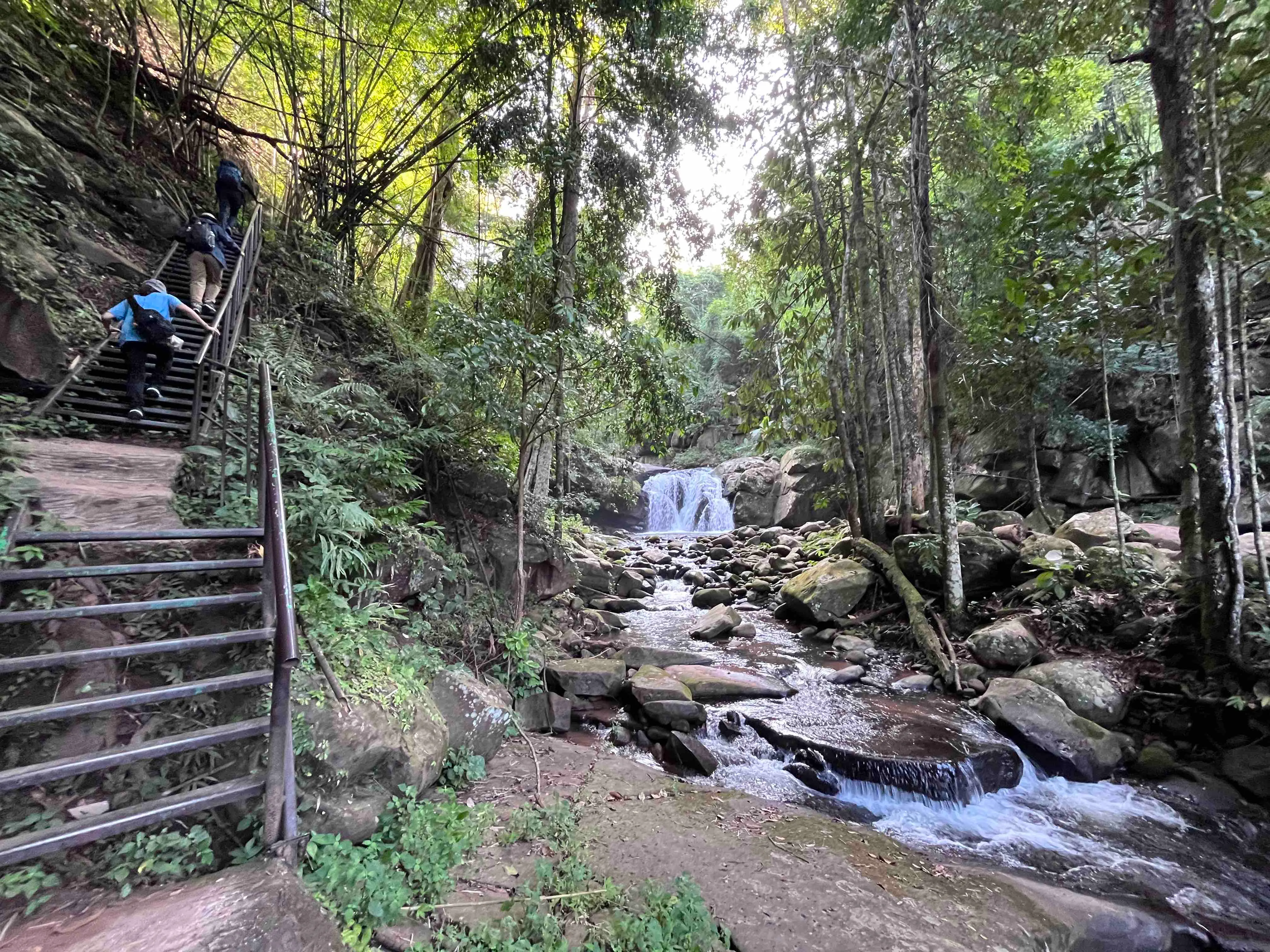 Entrance to the hiking trail